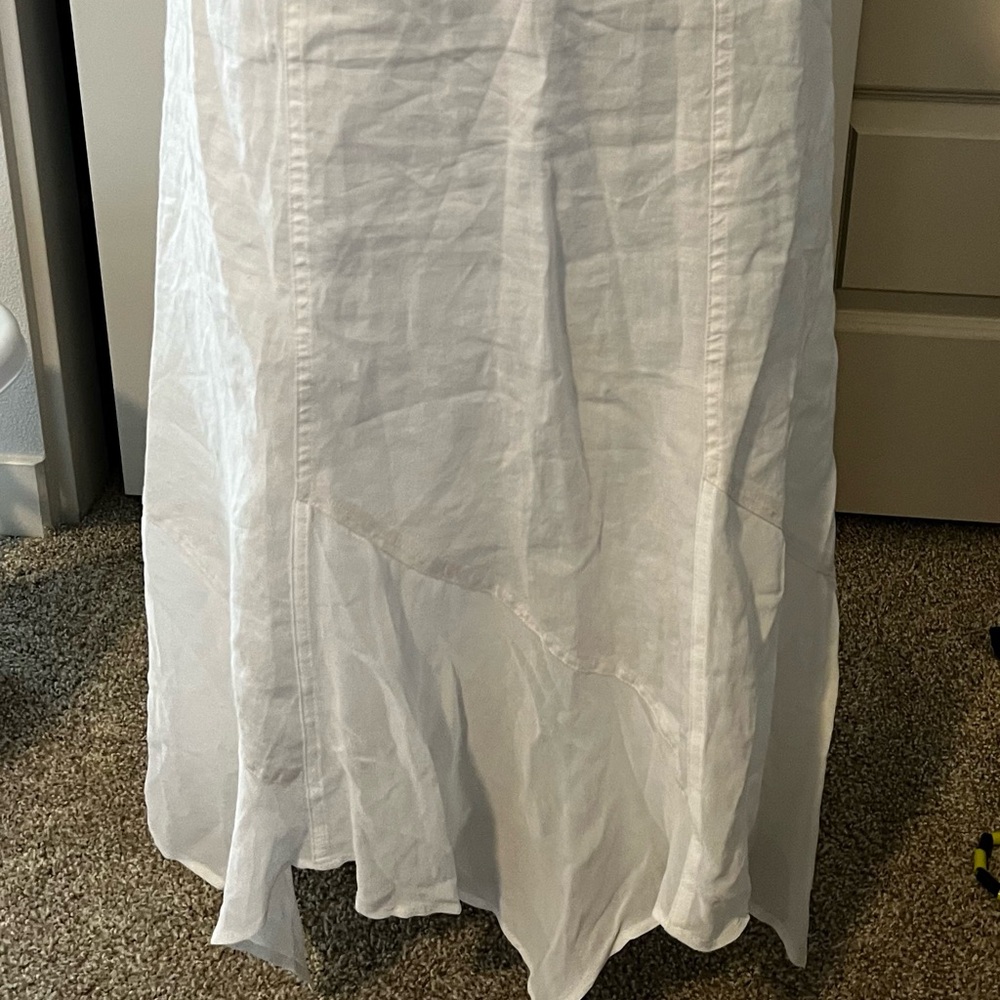 Long white Chico skirt